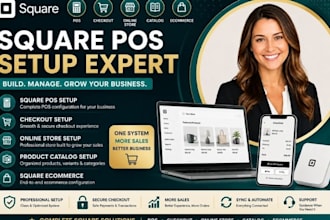 setup square pos checkout online store product catalog square ecommerce