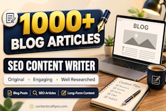 write SEO friendly and engaging blog posts