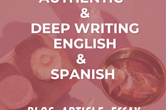 write deep personal essays with introspection and authentic self help content
