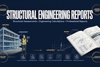 provide professional structural engineering reports and assessments