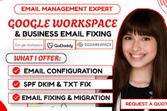 google workspace fix email, migrate email or email setup