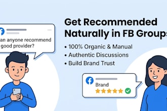 build organic brand awareness and trust in targeted facebook groups