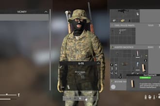develop custom dayz mods, scripts custom weapons for dayz server