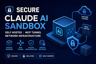 setup secure claude self hosted sandbox or mcp tunnel network infrastructure
