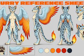 create custom 2d character art, illustration and character design