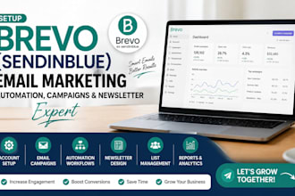 setup brevo sendinblue, email marketing, automation, campaigns newsletter expert
