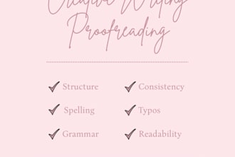 proofread your writing project