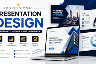 modern corporate presentation for business meetings and sales