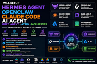 setup hermes agent openclaw claude code ai agent buzz agent attio mcp server