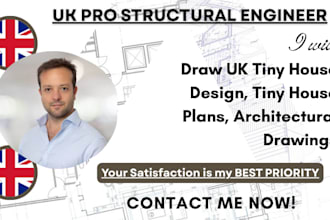 draw UK tiny house design tiny house plans architectural drawings