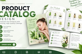 design sell sheet, flyer, one pager, sales sheet, catalog, product brochure