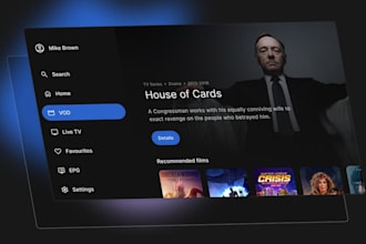 upgrade and rebrand your old iptv app to a modern branded player