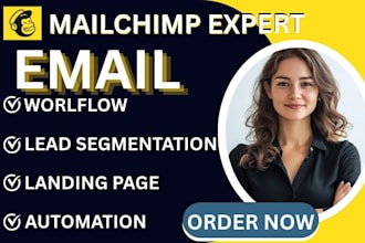 build mailchimp email automation welcome lead nurture and workflows