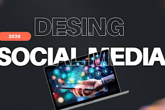create your social media content or any brochure you need