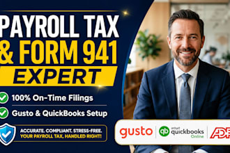 do payroll tax setup payroll processing form 941 form 940 gusto quickbooks