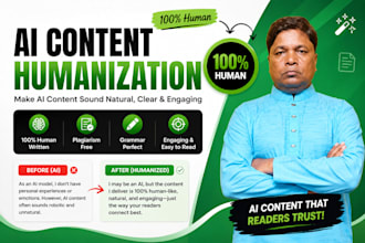 humanize and edit ai content