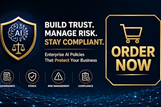 create an ai compliance and enterprise policy framework