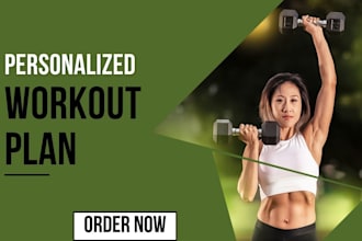 create a personalized bodybuilding workout plan for muscle growth