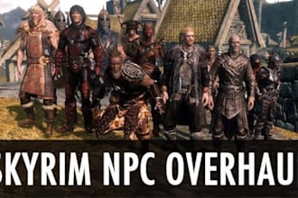 create skyrim mod, custom skyrim se mod, npc, quest, armor, weapon mod