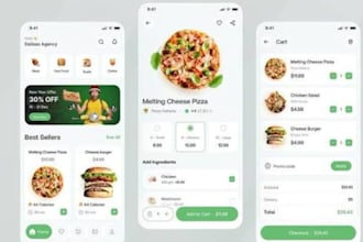 build food delivery app food app food ordering app restaurant app on ios android
