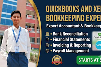 be your expert virtual bookkeeper and financial accountant