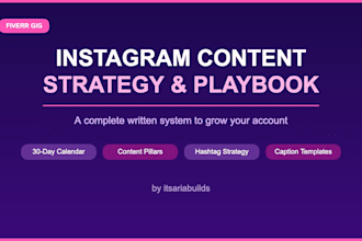 build your instagram content strategy and engagement playbook