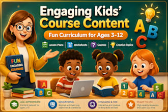create engaging kids lesson