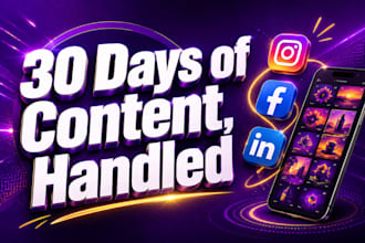 be your social media marketing manager for instagram organic growth