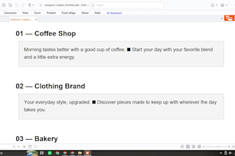 create engaging social media captions for you