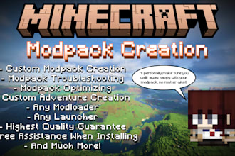 create, design, and optimize a quality minecraft modpack