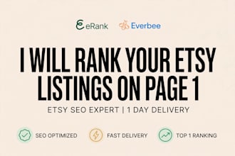 rewrite your etsy titles tags and description for etsy seo