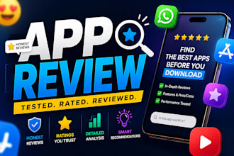 qa review and test ios app, website review, and android app user experience