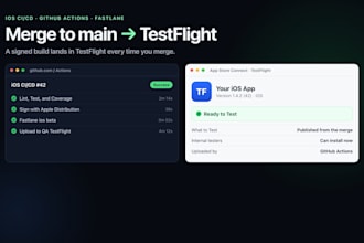 automate ios testflight deploys with github actions and fastlane