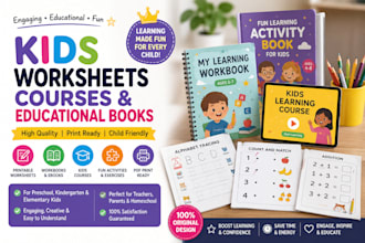 create engaging kids course curriculum and lesson plans
