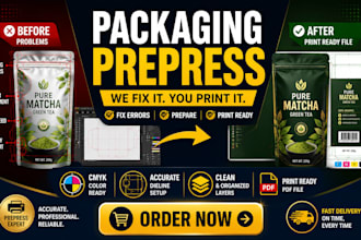 fix packaging prepress and make your artwork print ready