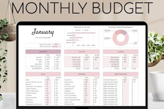 do custom budget spreadsheet