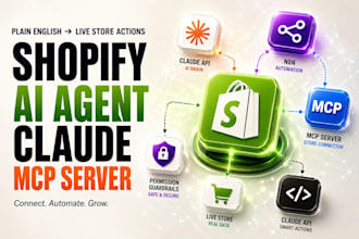 shopify to claude website shopify ai agent n8n shopify mcp server claude api
