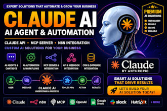 build claude ai agent, claude api mcp server n8n automation