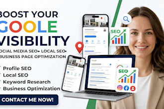 optimize your social media business pages for google visibility and local SEO