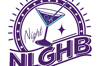 create a modern and luxury nightclub logo