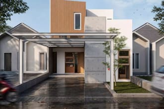 design scandinavian japand living for residential house plan with platform beds