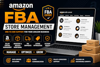 manage your amazon fba seller central store and optimize performance