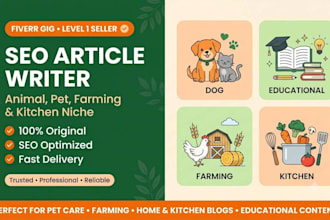 write SEO optimized article about animal farming, pets, home and kitchen