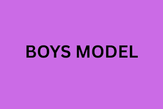 be your boys model for all your photos
