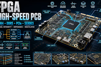 design fpga pcb high speed ddr pcie xilinx altera hardware