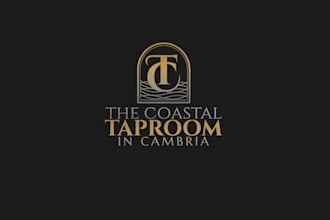 design awesome coastal taproom logo