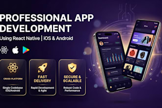 develop react native mobile apps for ios and android