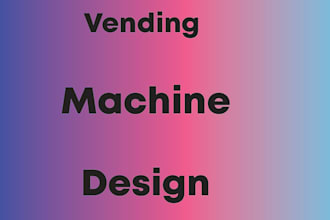 design a premium and eye catching vending machine wrap and atm machine