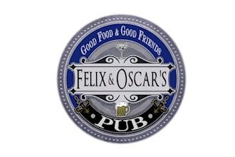design artwork good food pub bar logo
