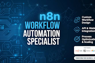 build custom n8n workflows , ai agents and lead generation automation